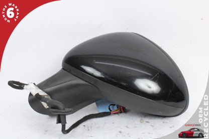 2011-2014 Porsche Cayenne 958 Front Left Side Door Rear View Mirror Black OEM