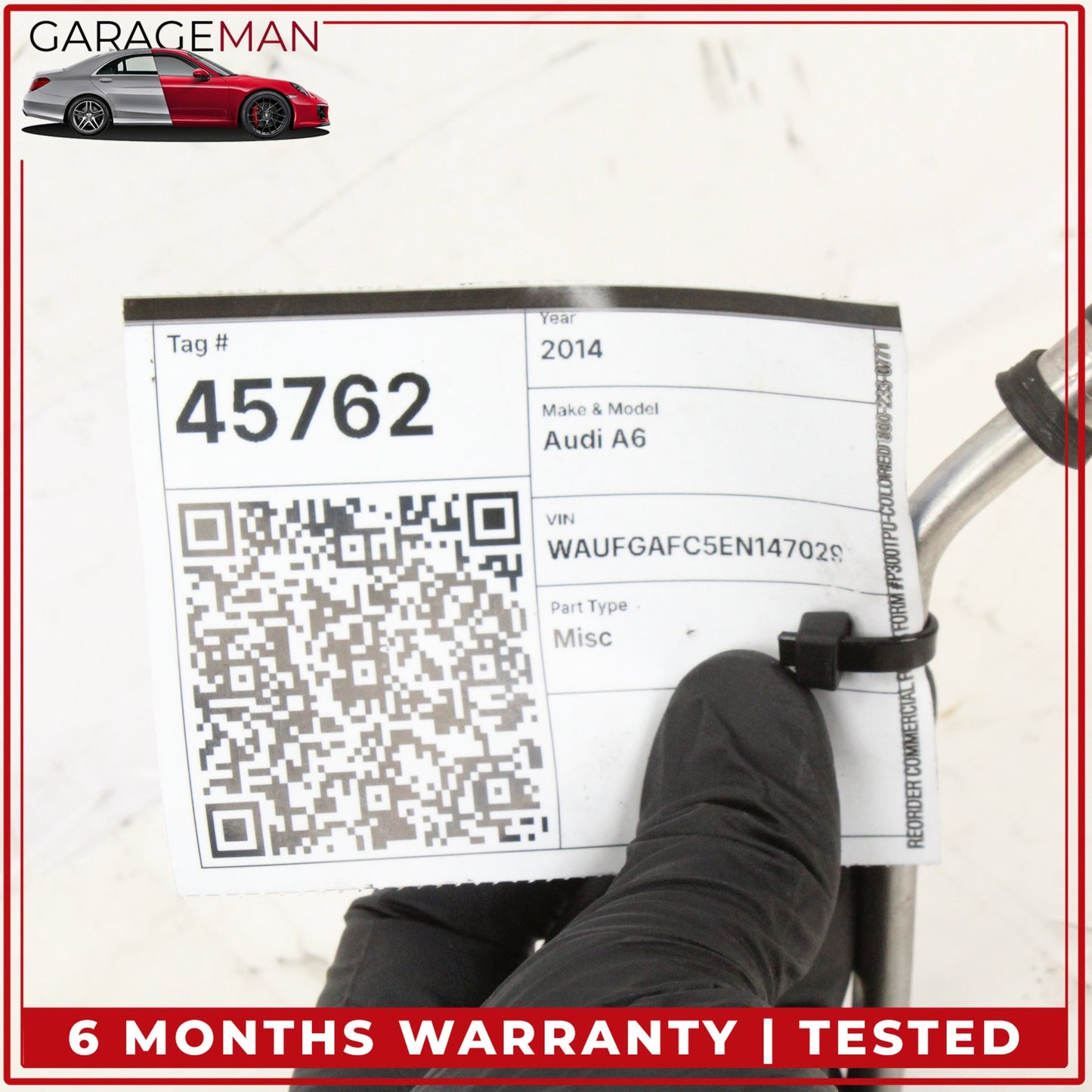 2009-2018 Audi A6 S5 Porsche Cayenne 958 Fuel Gas Line Pipe Hose 06E127501 OEM