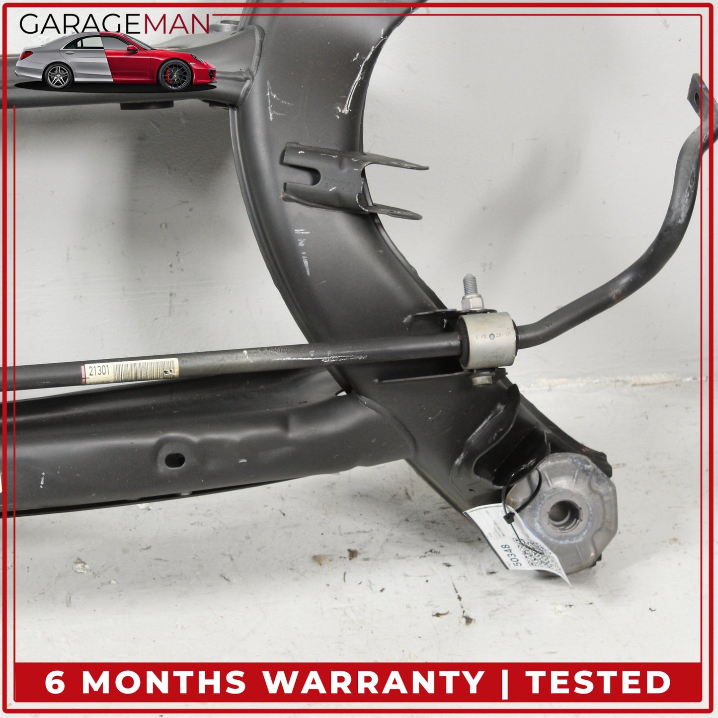 2016-2023 Mercedes X253 GLC300 SUV Rear Subframe Crossmember w/ Sway Bar OEM
