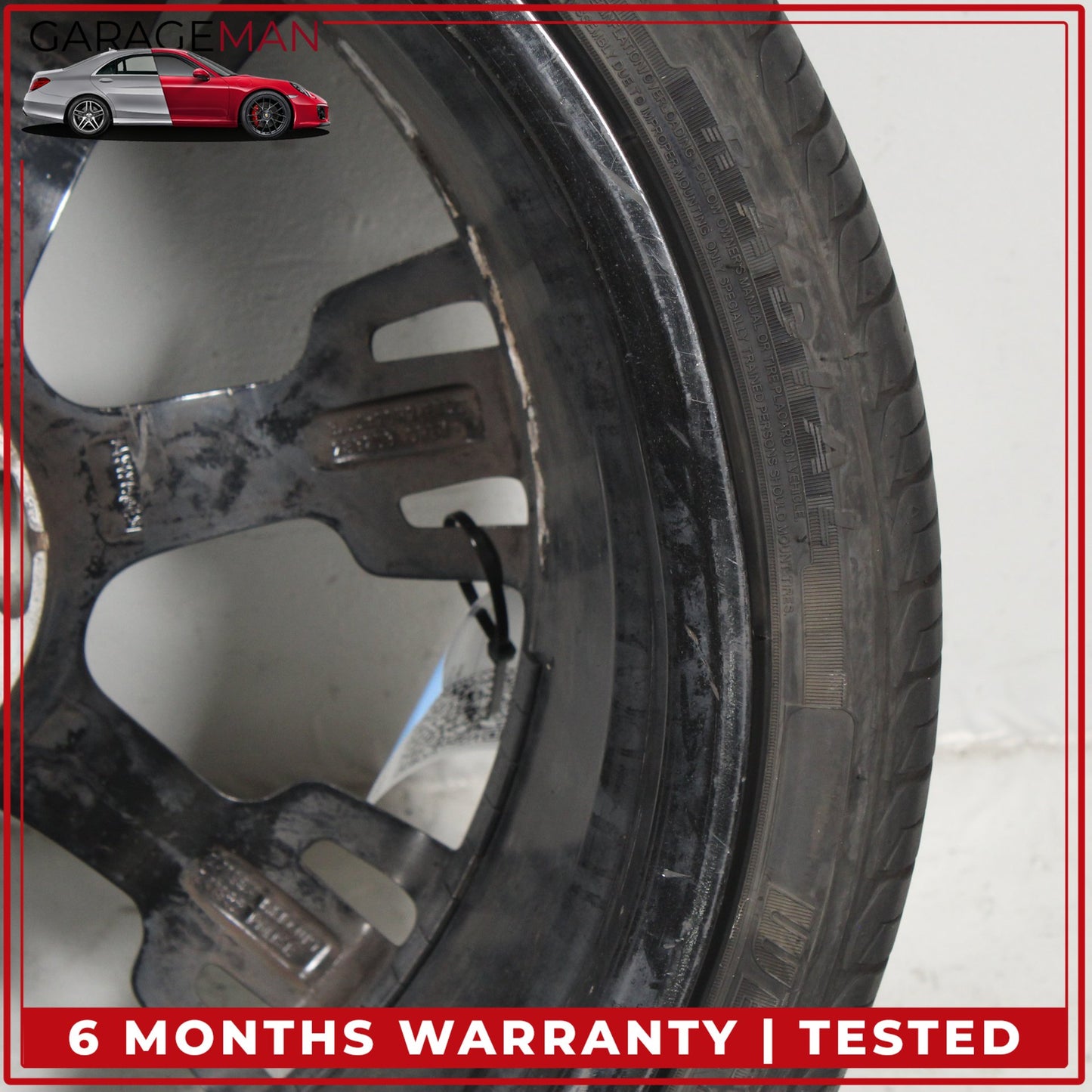 2008-2019 Maserati GranTurismo Front Wheel Rim w/ Tire 8.5JX20H2 ET52 238208 OEM