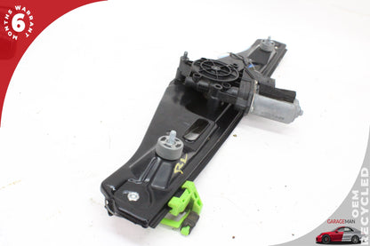 2013-2015 BMW X1 E84 Rear Left Side Window Regulator w/ Motor Assembly OEM
