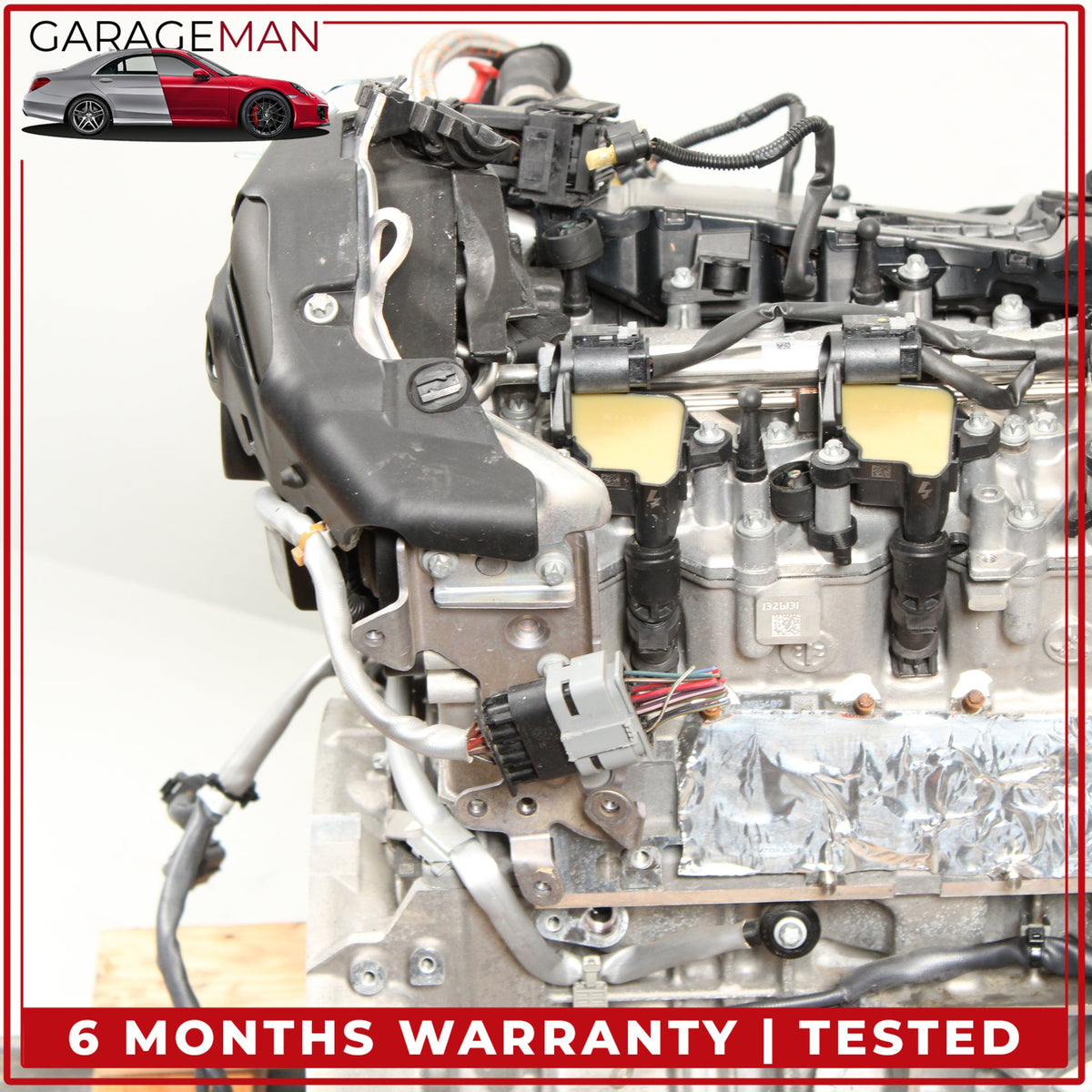 2015-2023 Mercedes C207 E400 RWD 3.0L V6 276.820 Engine Motor Assembly OEM 25K