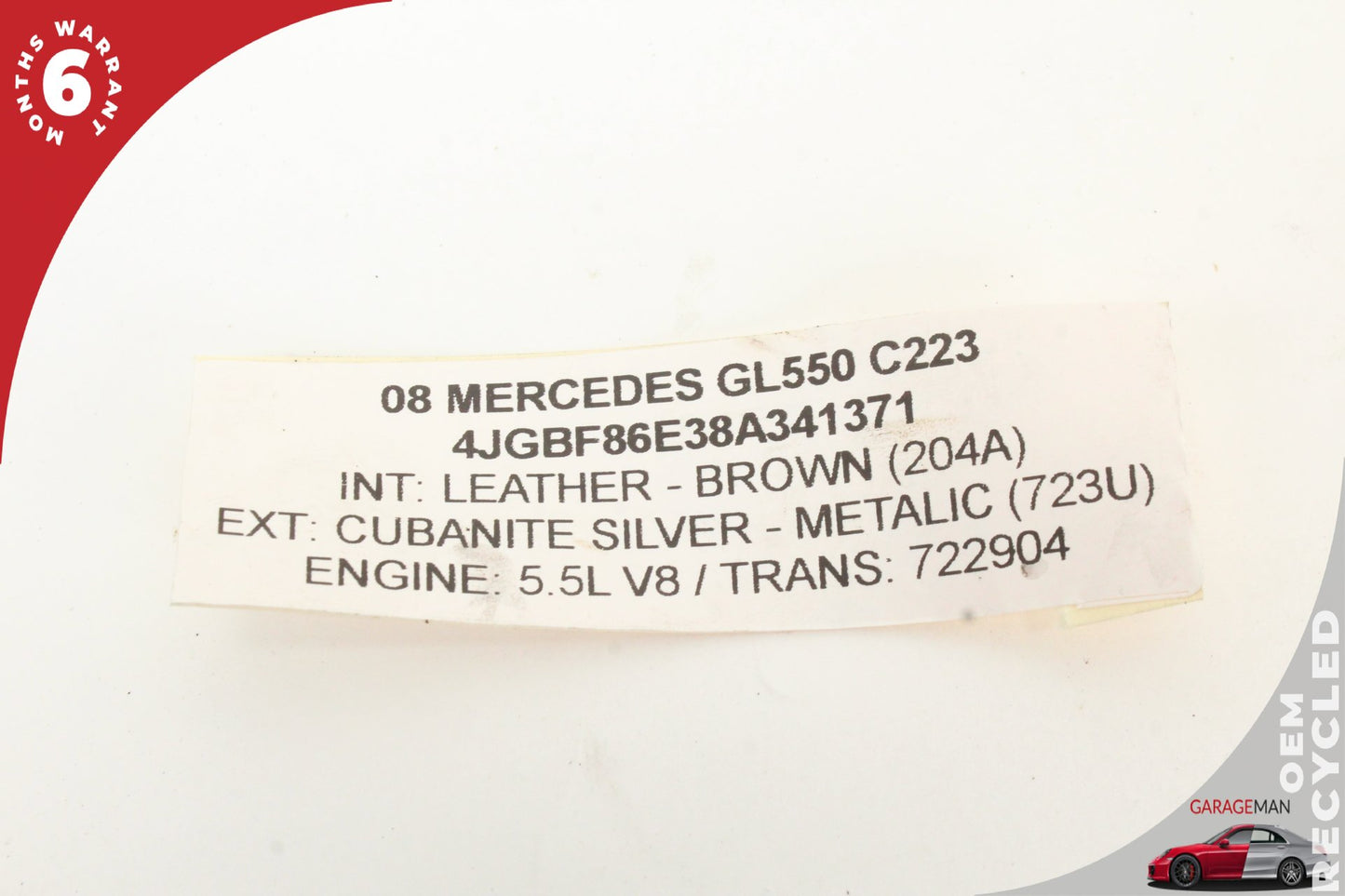 2006-2012 Mercedes-Benz GL550 X164 AWD Front Lower Ball Joint 1643300935