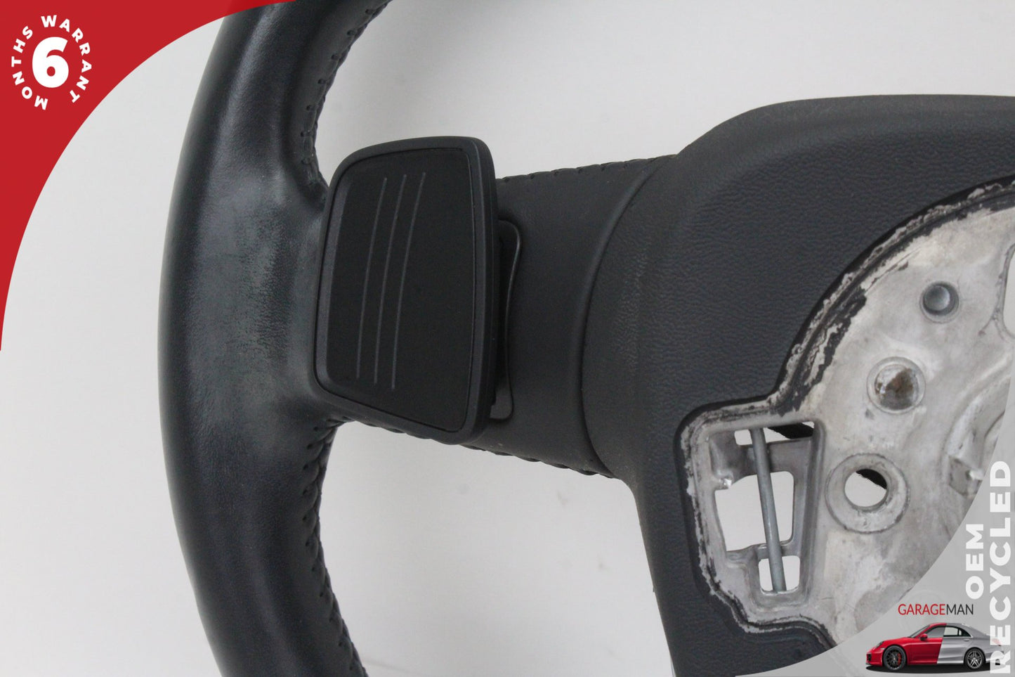 2018-2020 Audi Q5 Heated Steering Wheel w/ Paddle Shifters Black 80A419091L OEM