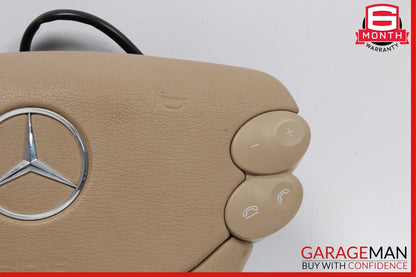 03-12 Mercedes W219 CLS500 E350 SL500 Steering Wheel Airbag Air Bag Brown OEM
