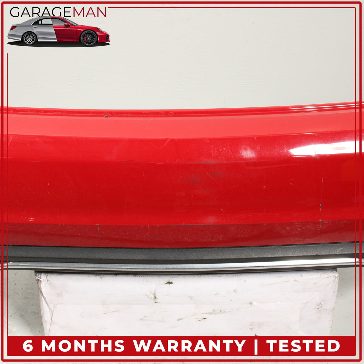 2014-2017 Mercedes C207 E400 E350 E550 Coupe Rear Bumper Cover Red OEM
