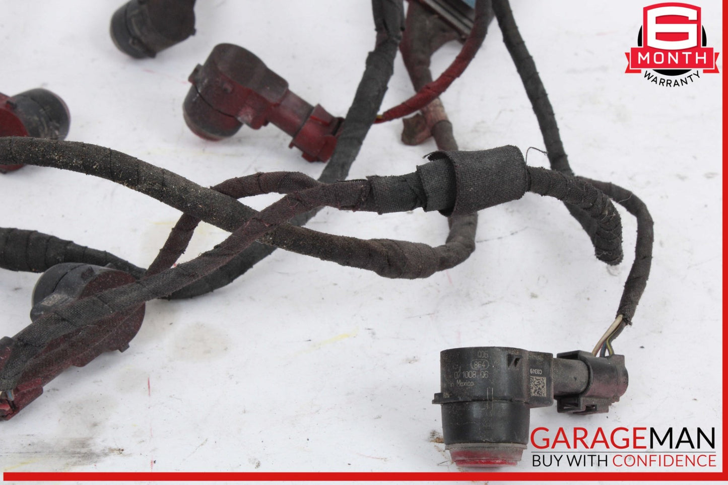 2009 Mercedes-Benz SL550 R230 Rear Bumper Parking Sensor Wire Harness 2215420417