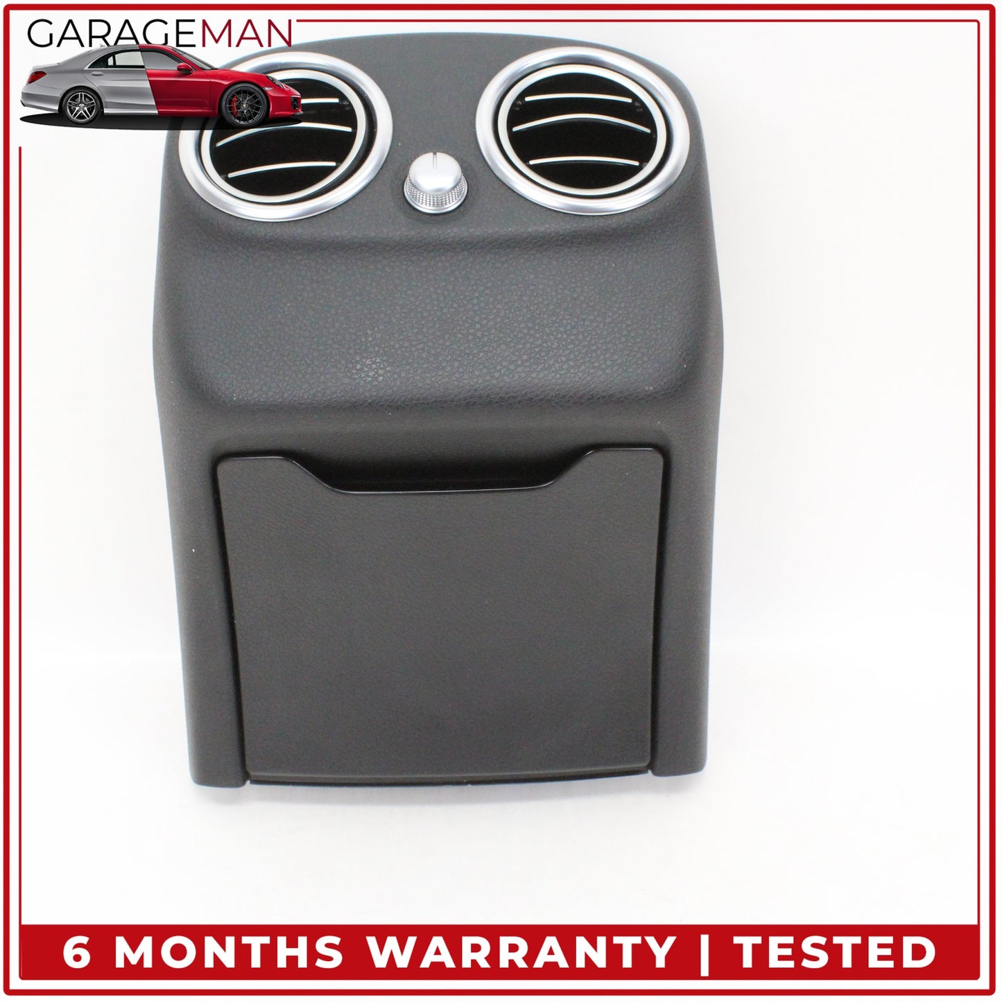 2015-2020 Mercedes W205 C300 C350e Rear Center Console A/C Air Vent Trim OEM