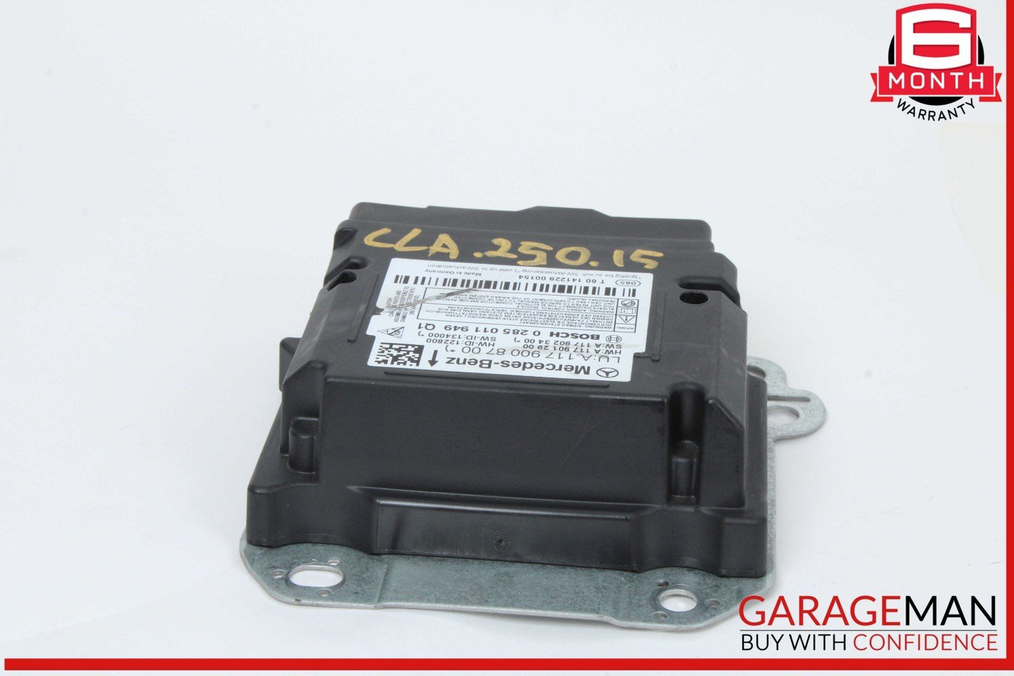 14-15 Mercedes W117 CLA250 GLA250 Air Bag Airbag SRS Control Module OEM