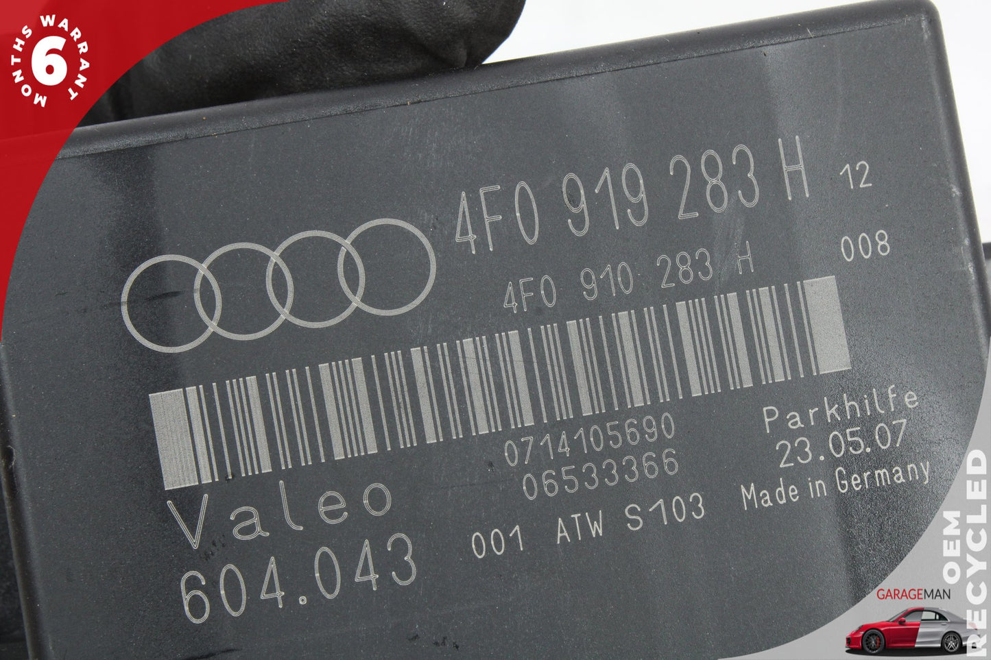 2007-2009 Audi Q7 Parking Aid Assist PDC Control Module Unit 4F0919283H OEM