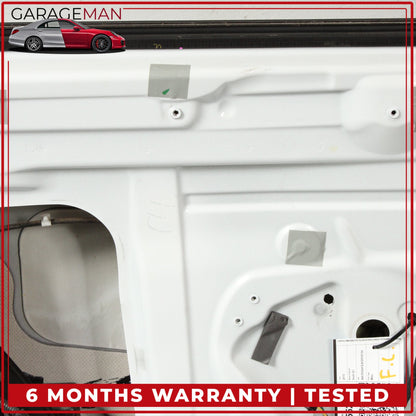 2007-2015 Audi Q7 Front Left Driver Side Door Shell Glacier White Metallic OEM
