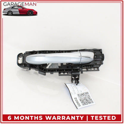 2015-2020 Mercedes W205 C300 Front Left Side Exterior Door Handle Silver OEM