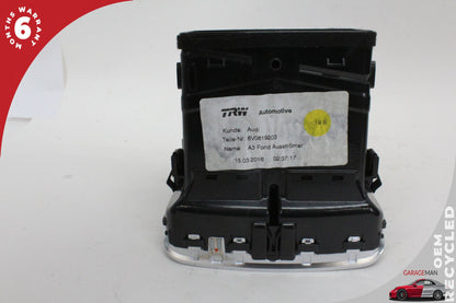 15-20 Audi A3 8V Sedan Center Console Rear Air Vent Grille 8V0819203
