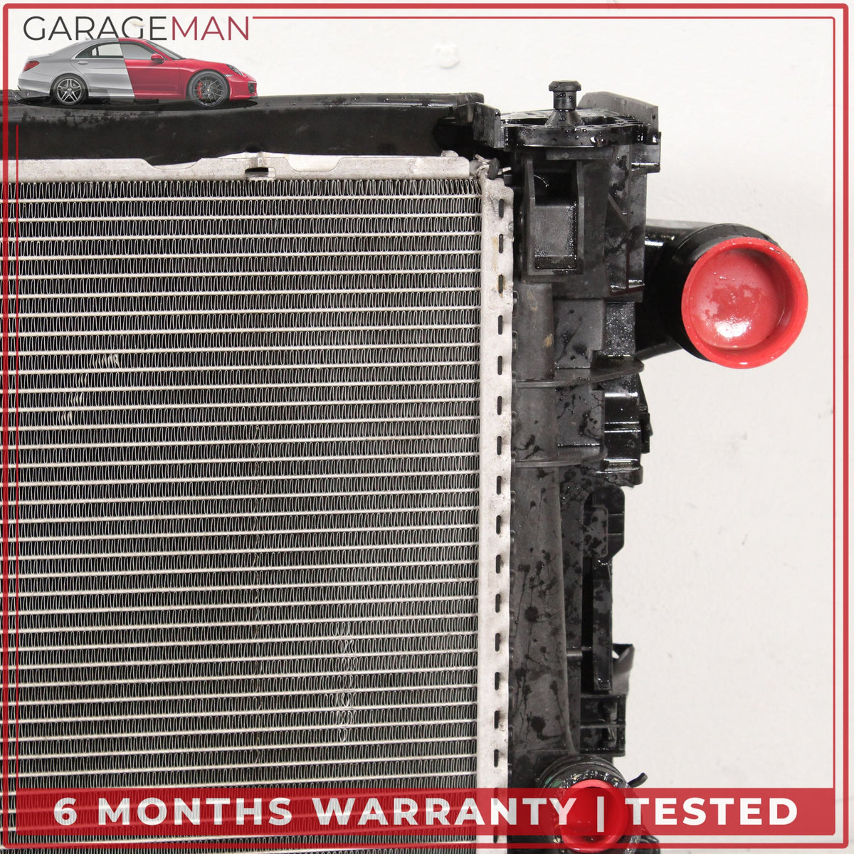 2014-2020 Mercedes X156 GLA250 Cooling Radiator AC Condenser w/ Intercooler OEM