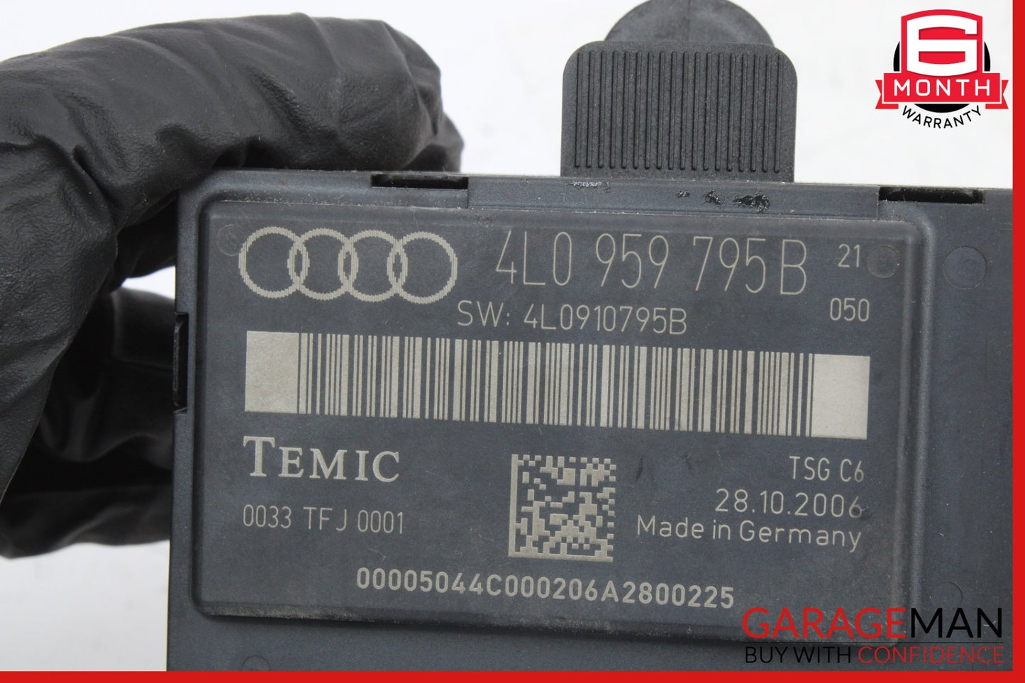 2007-2009 Audi Q7 4L Station Wagon Left Rear Door Control Module 4L0959795B OEM