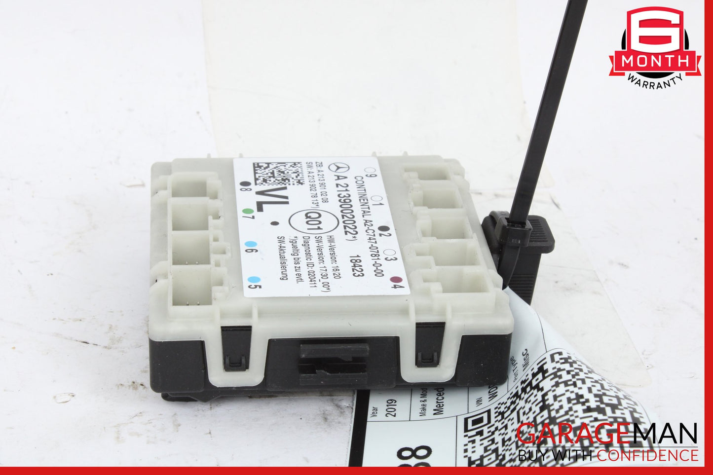 2015-2023 Mercedes W213 E450 Front Left Side Door Control Module 2139002022 OEM