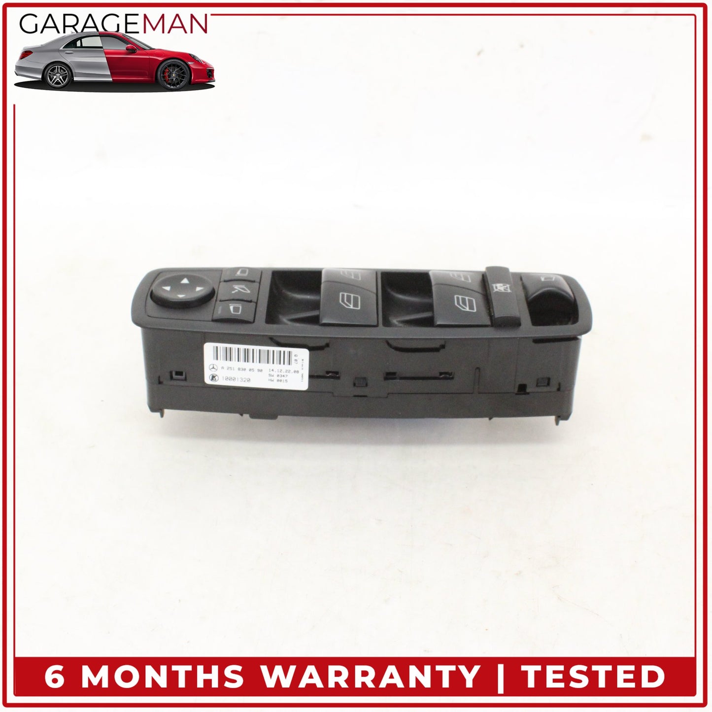 2007-2013 Mercedes X164 GL550 Front Left Side Master Window Control Switch OEM