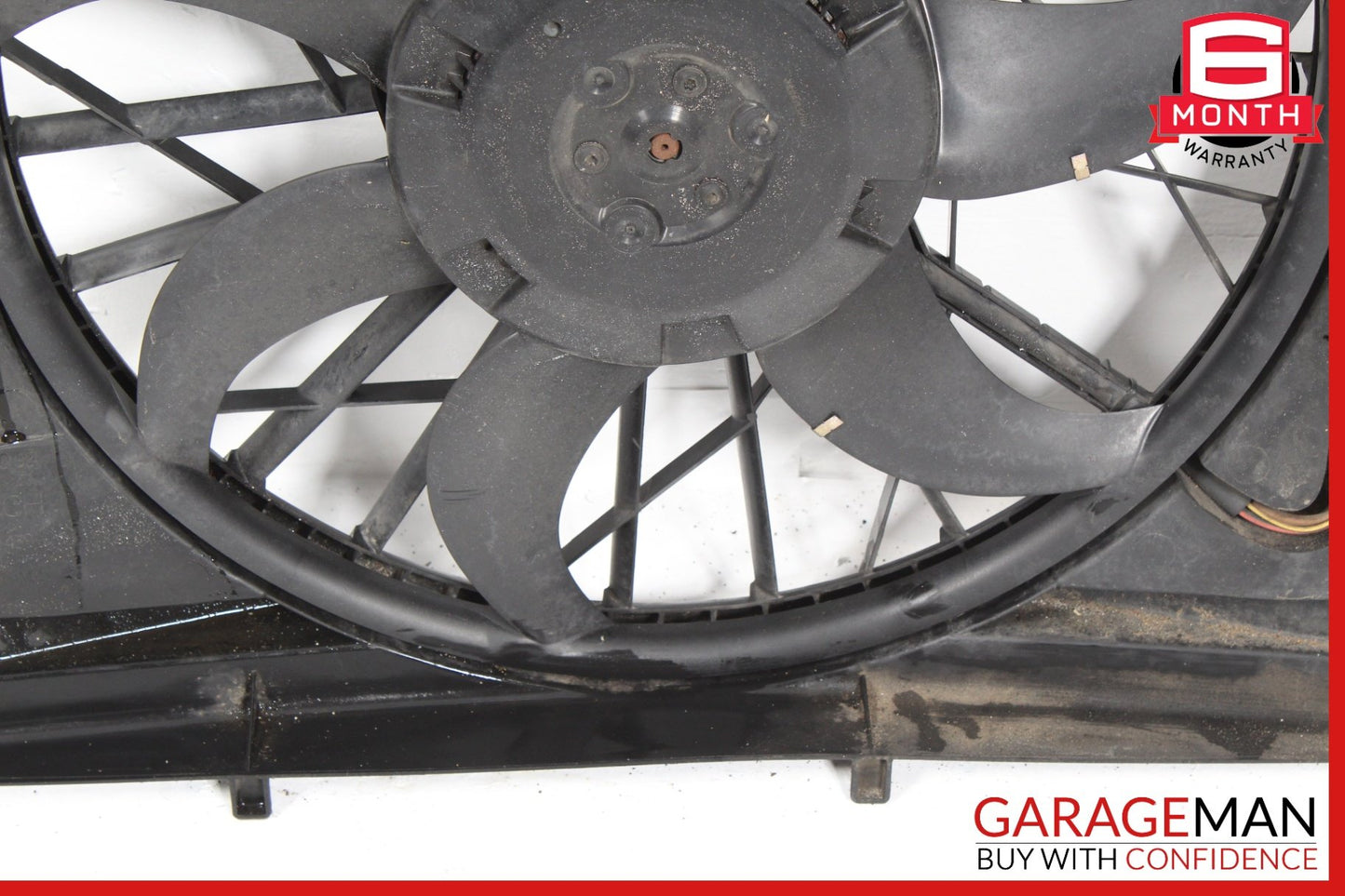 2003-2012 Mercedes R230 SL500 Engine Radiator Cooling Fan Motor Assembly OEM