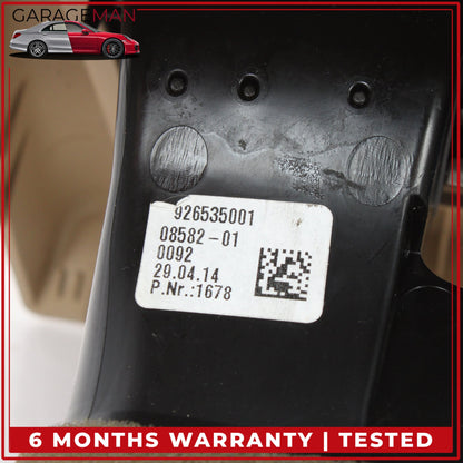 2012-2018 BMW 328i F30 Rear Center Console AC A/C Air Vent Trim 9207330 OEM