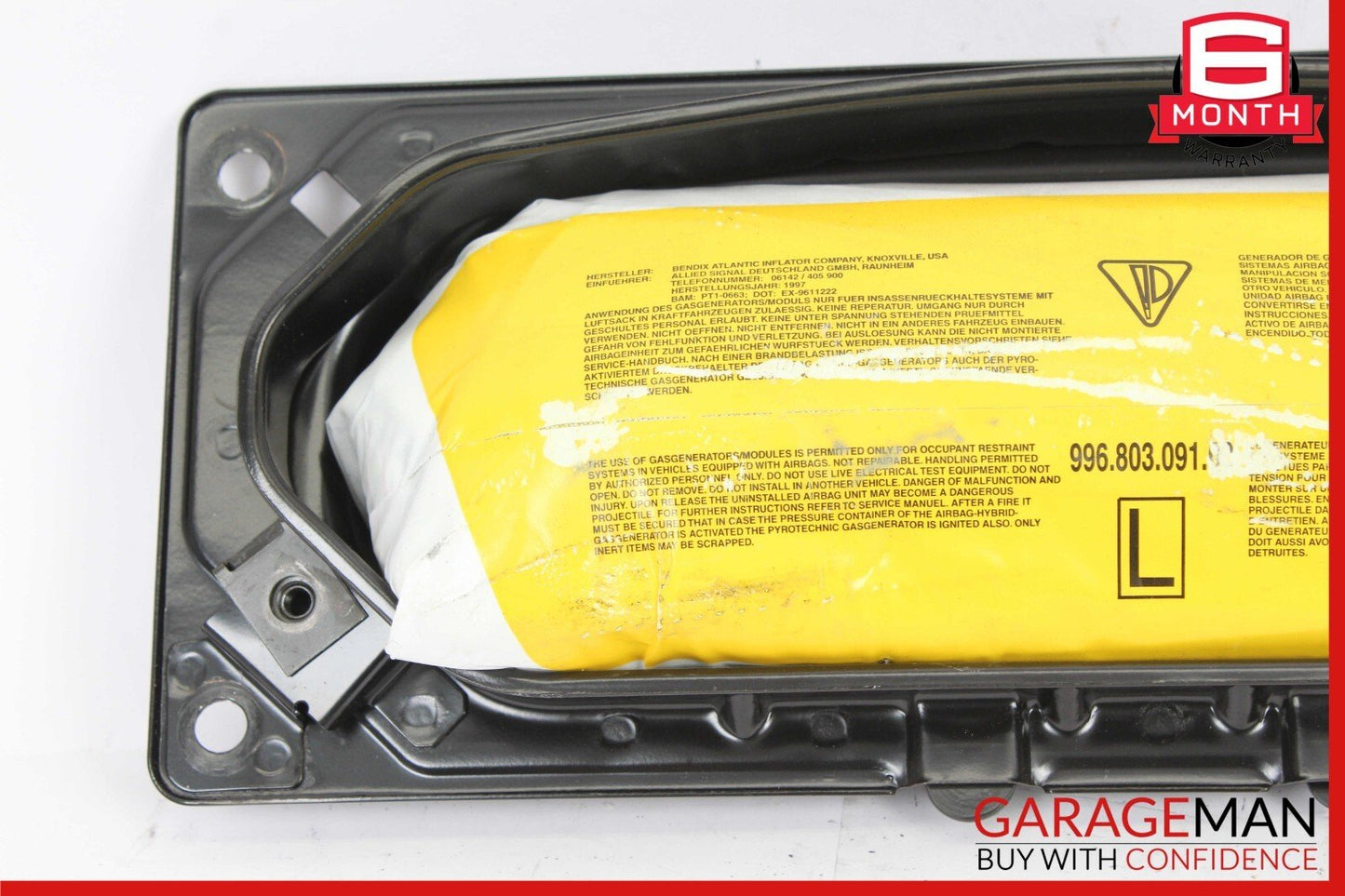 97-04 Porsche Boxster 986 Carrera 996 911 Front Left Door Airbag Air Bag
