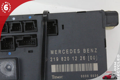 06-11 Mercedes-Benz CLS500 W219 Right Front Passenger Door Control Module 219820