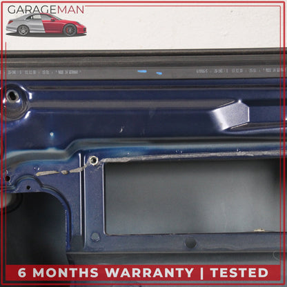 1997-2005 Porsche 911 Carrera Front Left Side Door Shell Blue Metallic OEM