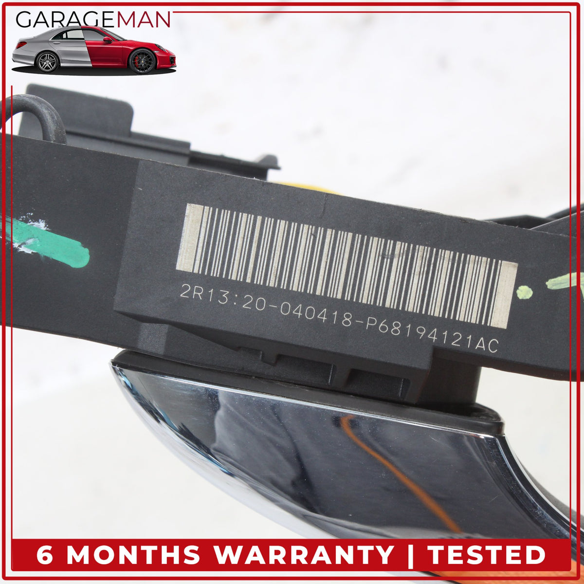2014-2024 Maserati Ghibli M157 Front Left Exterior Door Handle 68194121AC OEM