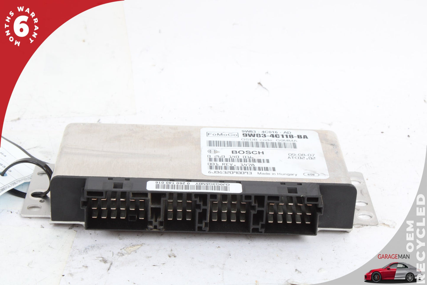 2010-2013 Land Rover LR4 Differential Lock Control Module 9W834C016AD OEM