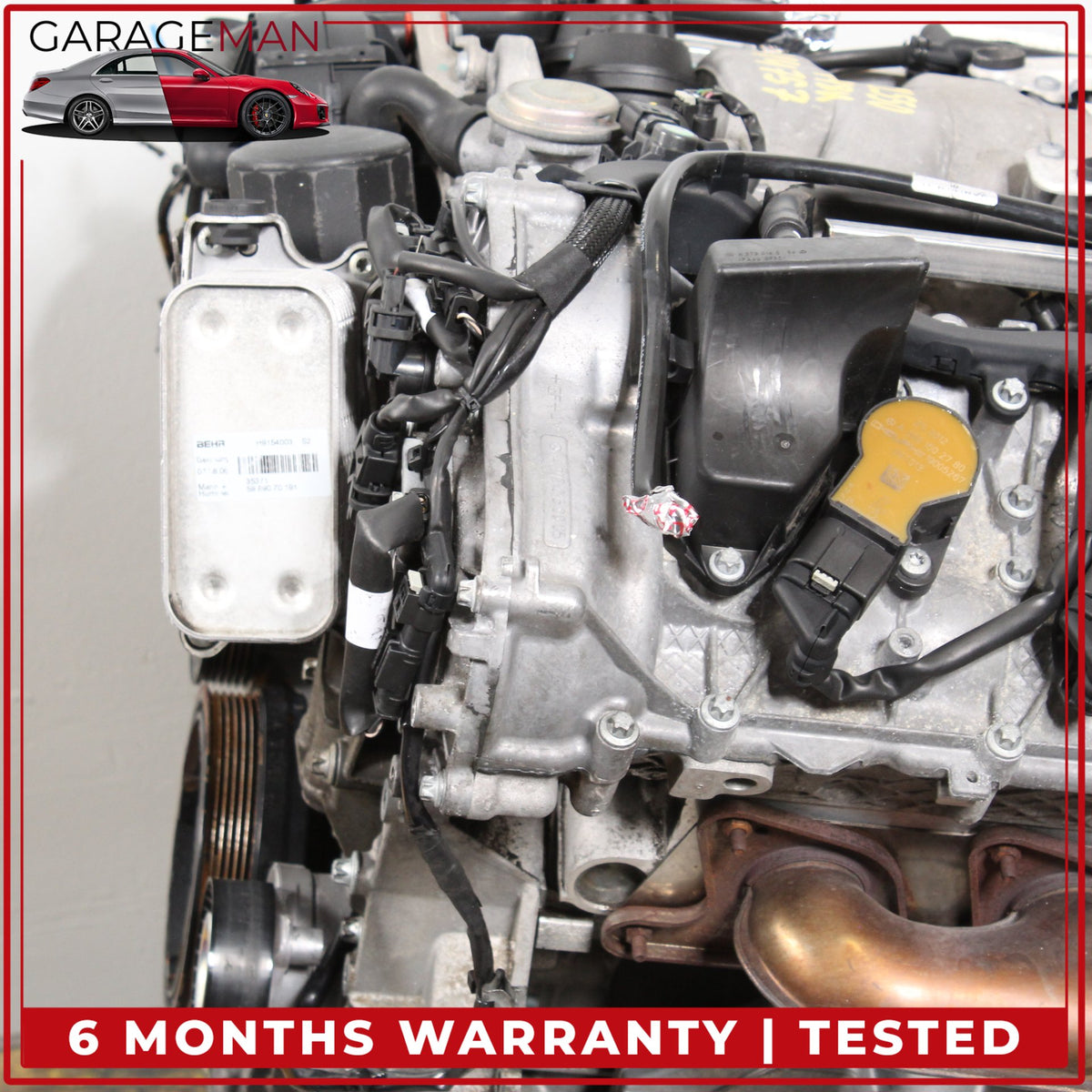 2007-2011 Mercedes W216 CL550 S550 5.5L V8 M273 Engine Motor Assembly OEM 148K