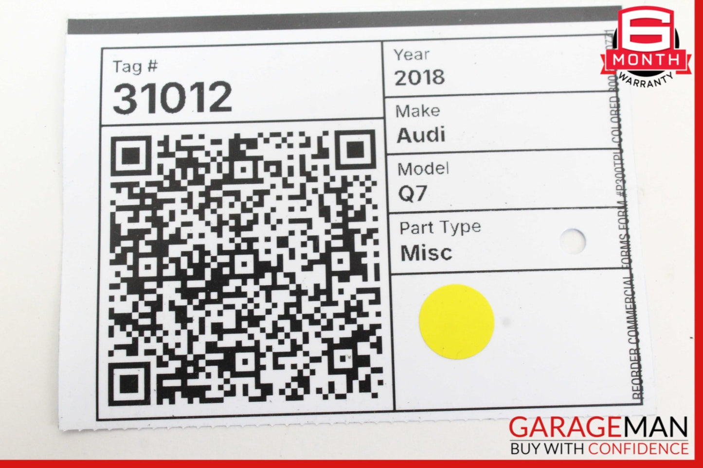 2017-2024 Audi Q7 SUV Rear Left or Right Door Control Module 4M0959795H Genuine