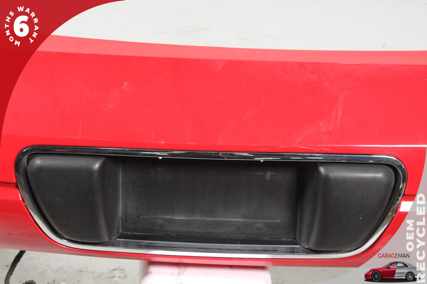 2002-2005 Ford Thunderbird Rear Bumper Cover Red 1W6Z17K835BAA OEM