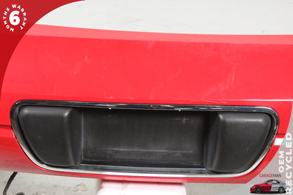 2002-2005 Ford Thunderbird Rear Bumper Cover Red 1W6Z17K835BAA OEM