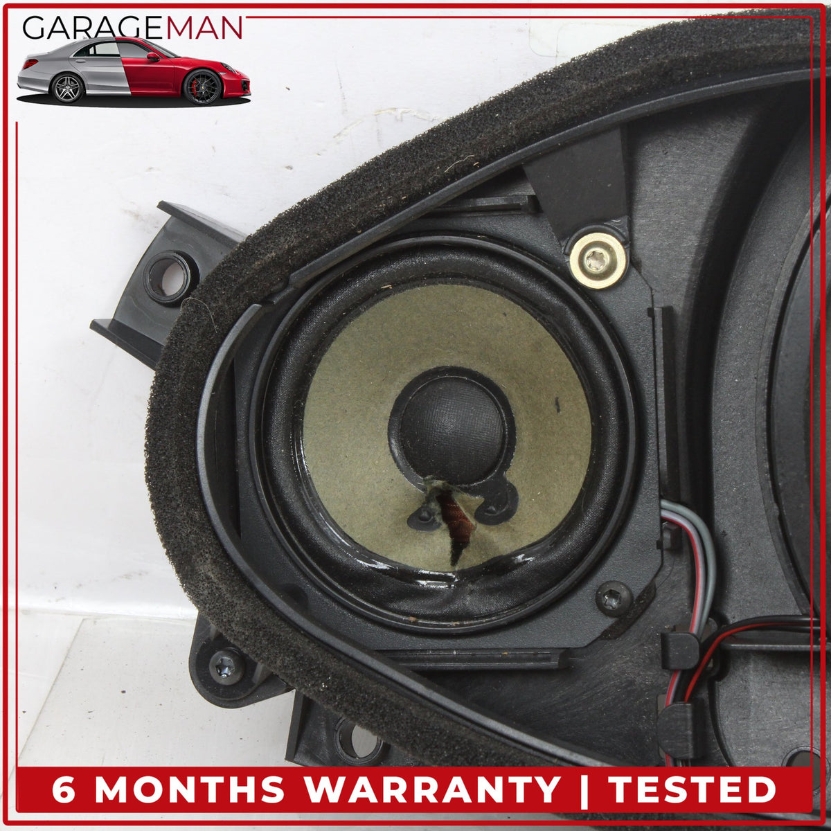 2003-2008 Mercedes R230 SL500 Front Left and Right Door Audio Sound Speaker OEM