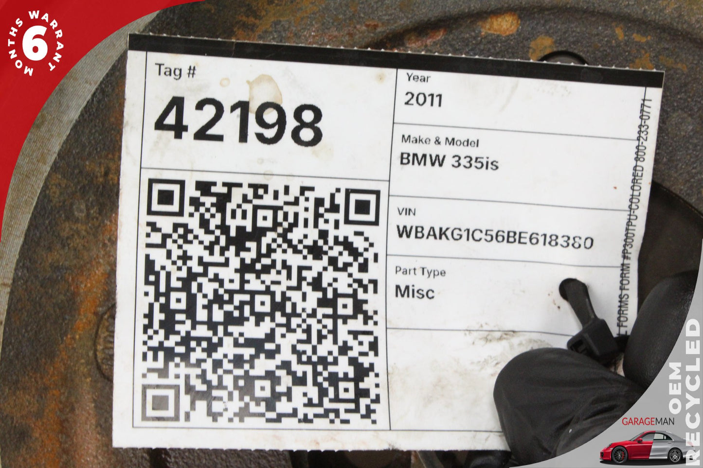 2007-2013 BMW 335is 135i Automatic Transmission Dual Mass Flywheel Flexplate OEM