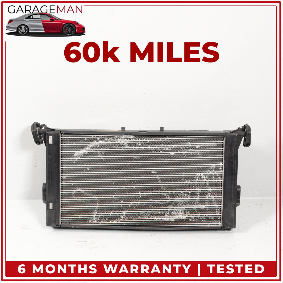 2014-2021 BMW i3 I01 Water Radiator A/C Conditioning Condenser 7643064 OEM