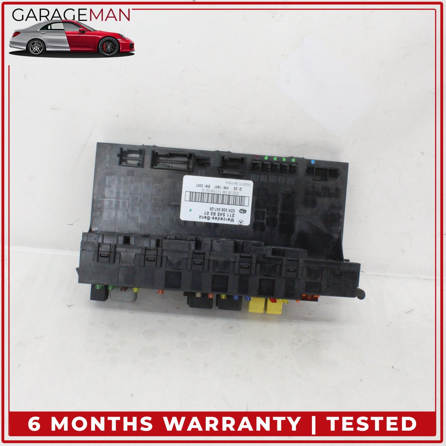 2003-2011 Mercedes W219 CLS550 Rear Trunk Relay Fuse Box Module 2115459301 OEM