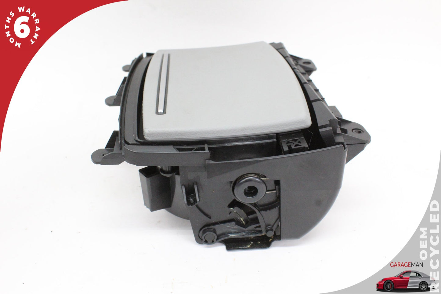 2012-2018 Audi A6 C7 Front Center Console Dual Cup Holder Gray 4G0862534 OEM