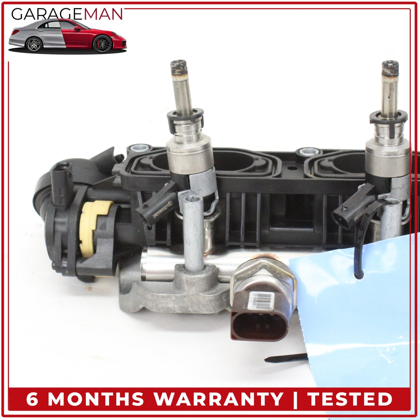 2009-2018 Audi A6 Porsche Cayenne 958 Left Lower Intake Manifold w/ Injectors