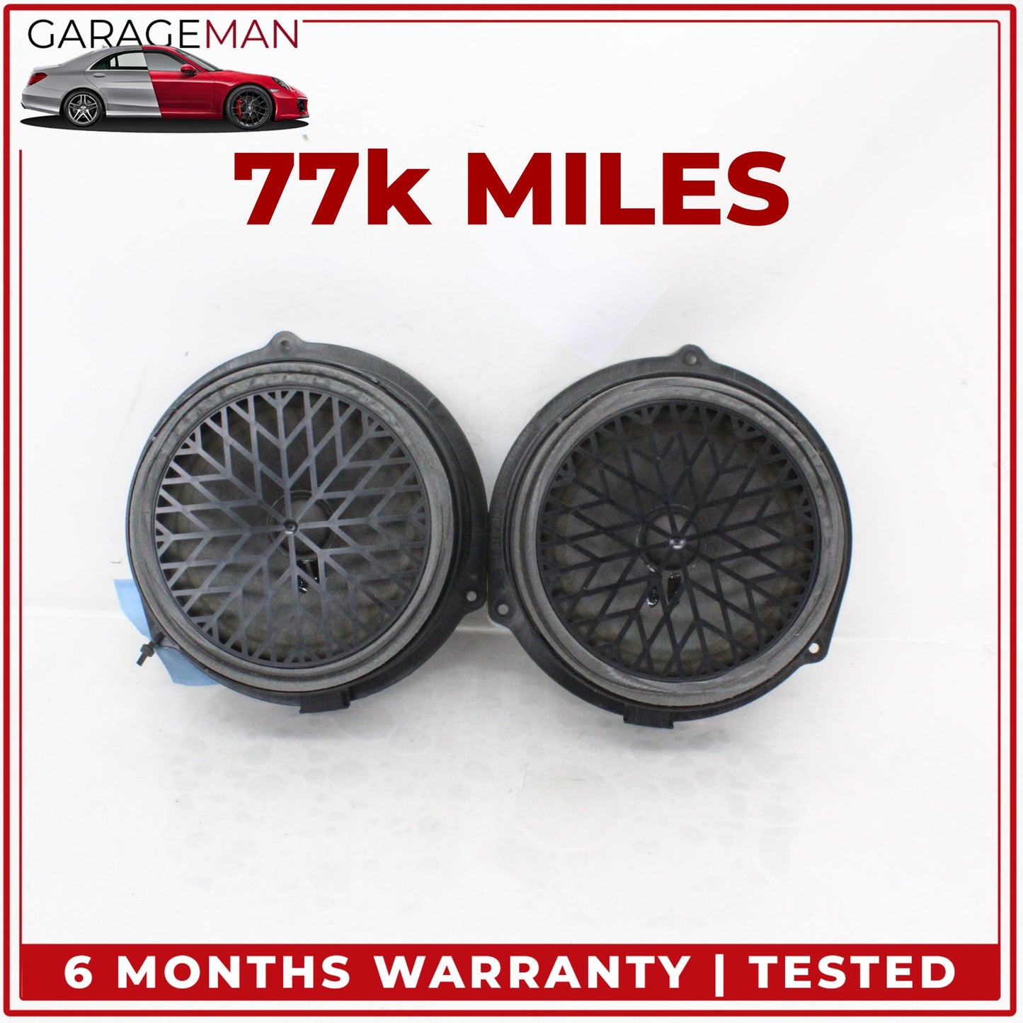2009-2016 Audi A4 S4 Rear Left and Right Side Door Audio Speaker 8K0035411 OEM