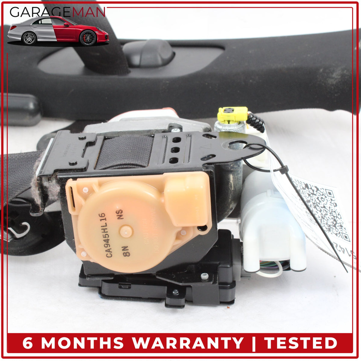 2014-2024 Infiniti Q50 Front Left Side Seat Belt Retractor w/ Cover Assembly OEM