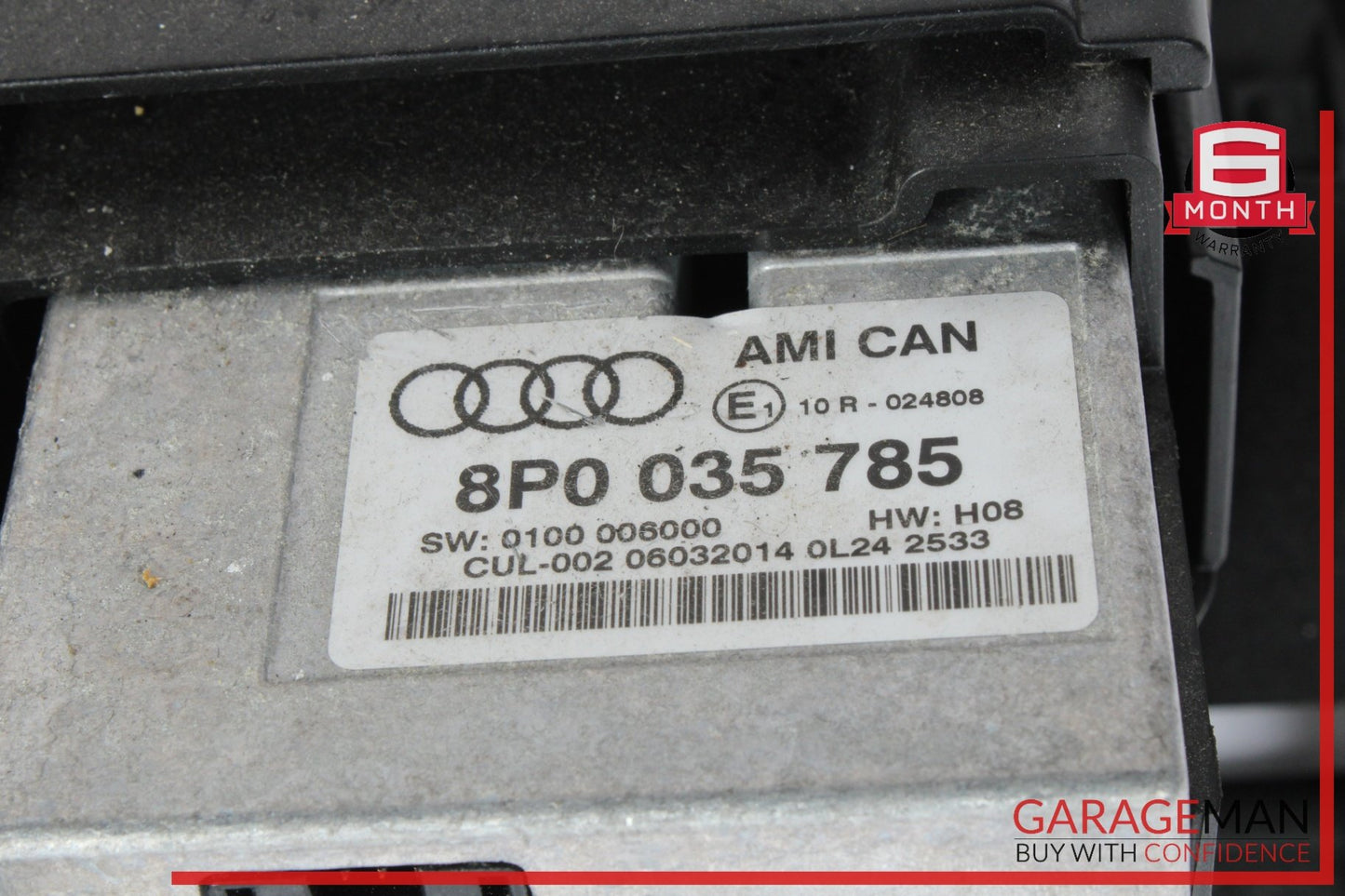 2008-2015 Audi TT 8J Dashboard Glove Box w/ Airbag 8J1880302C OEM