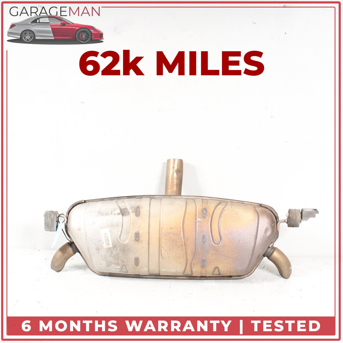 2019-2025 Audi Q3 Quattro F3 Rear Exhaust Muffler 5QF253611F OEM
