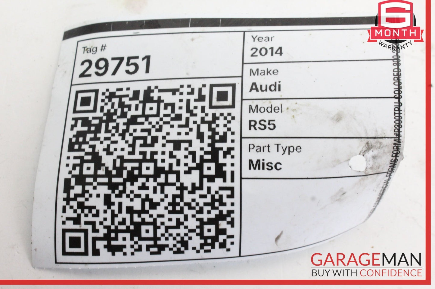 2012-2018 Audi RS5 8T Convertible Rear Left & Right Coil Spring 8K0511115 OEM