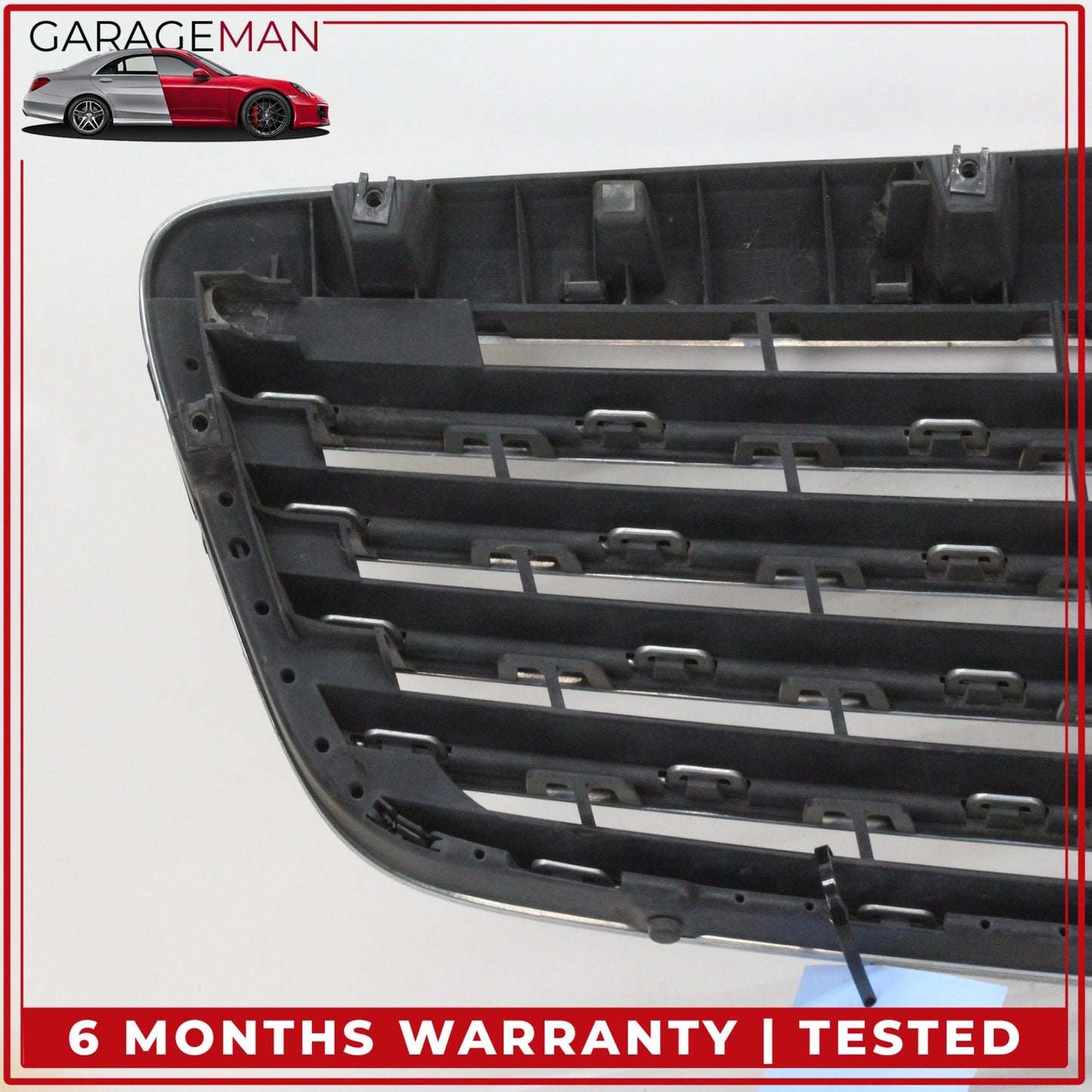 2007-2009 Mercedes W211 E350 E550 E320 Hood Radiator Grille Grill Chrome OEM