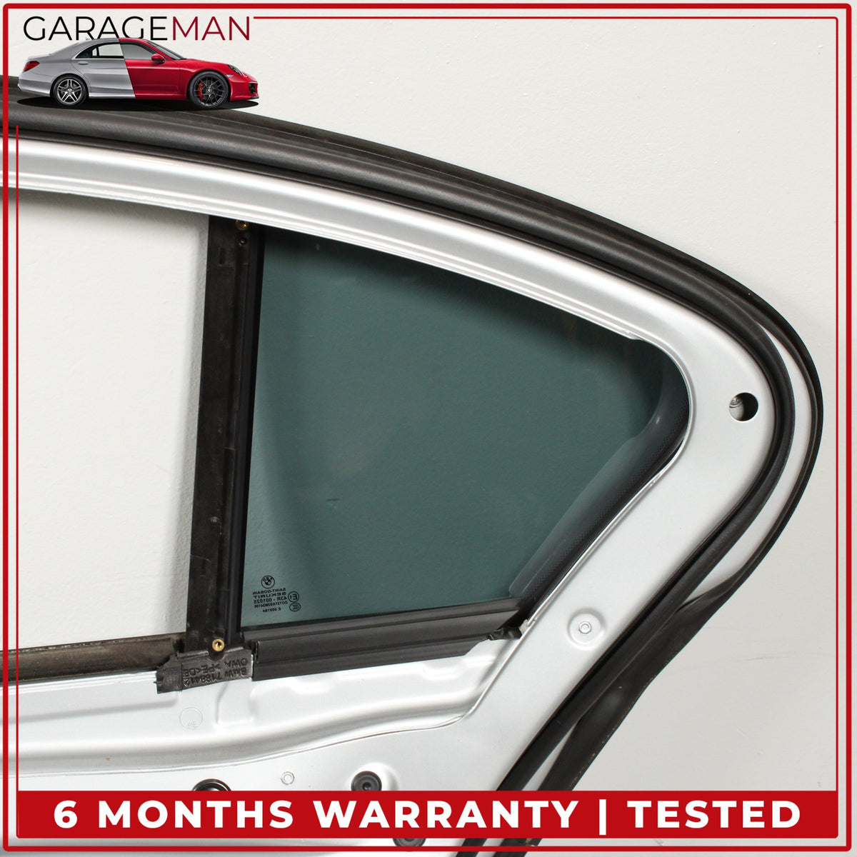 2009-2015 BMW 740i F01 Rear Right Passenger Side Door Shell Silver Metallic OEM