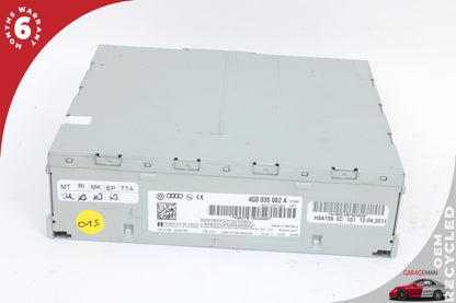 2012-2018 Audi A6 C7 AM FM Audio Radio Receiver Module 4G0035082 OEM