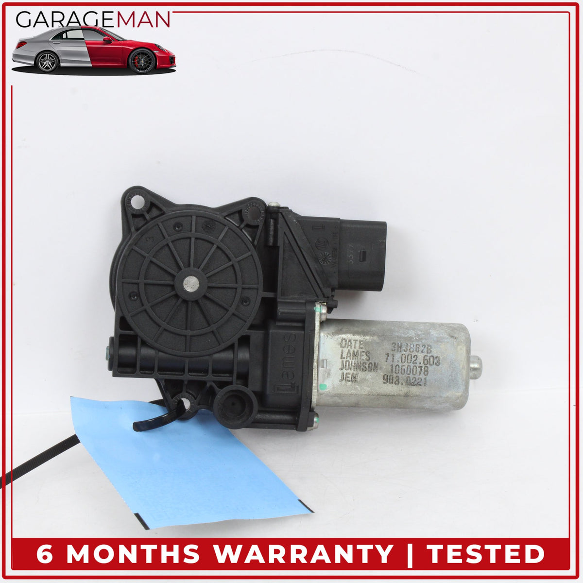 2006-2011 BMW 335i E90 Rear Left Door Window Regulator Motor 1060078 OEM