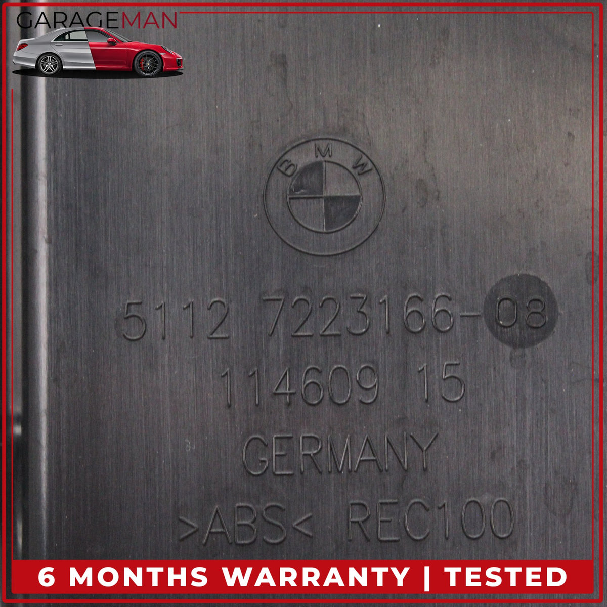 2012-2019 BMW 640i F12 Rear Right Side Bumper Mount Support Bracket 7223166 OEM
