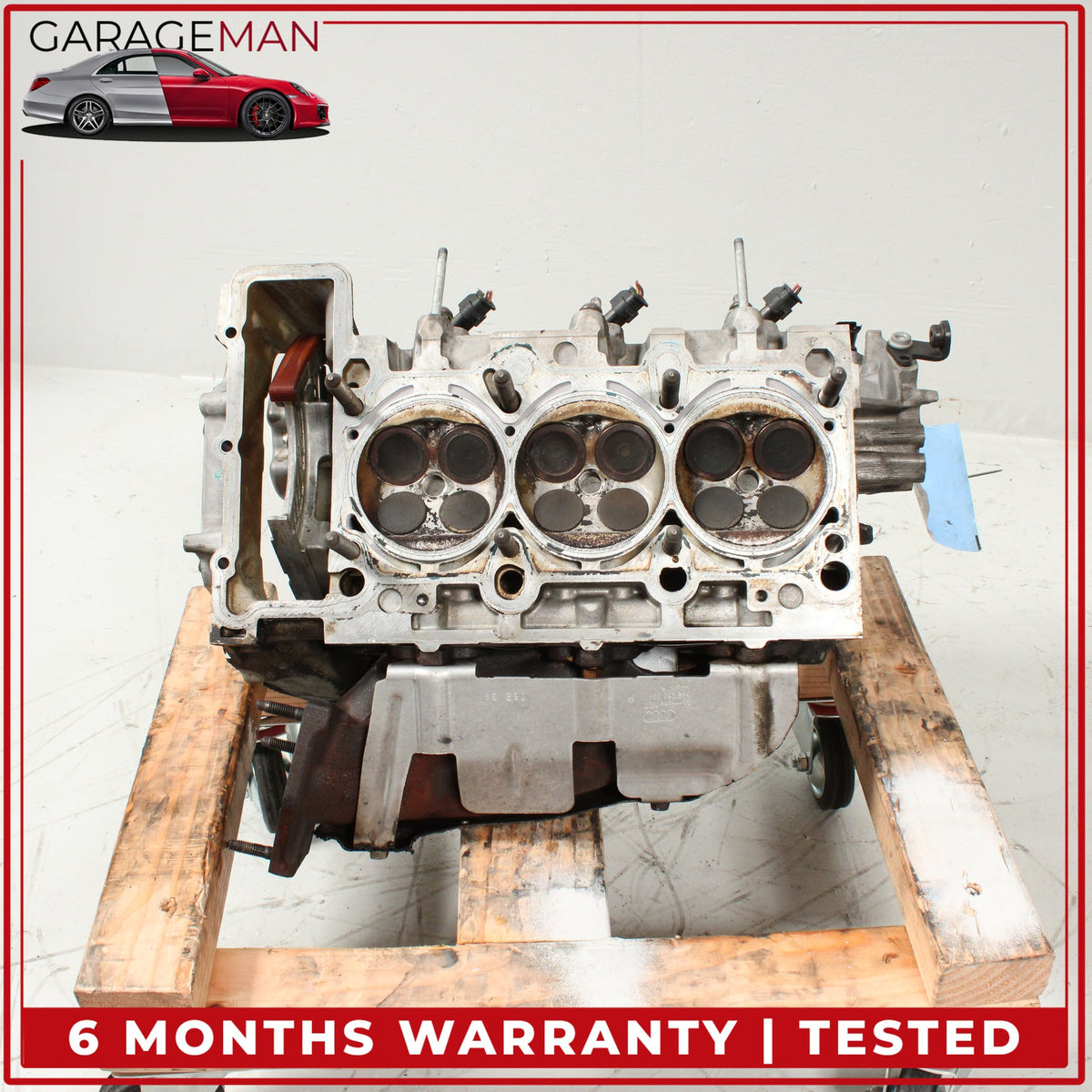 2010-2018 Audi A6 A7 Q5 VW Touareg 3.0L Left Side Cylinder Head 06E103403M OEM