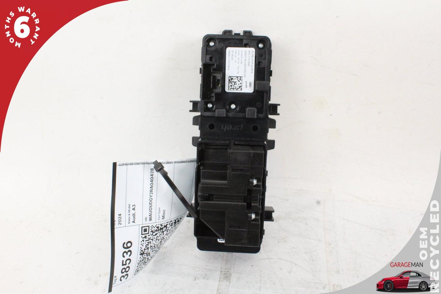 2022-2024 Audi A3 S3 Automatic Gear Selector Switch Assembly 8Y0713059E OEM